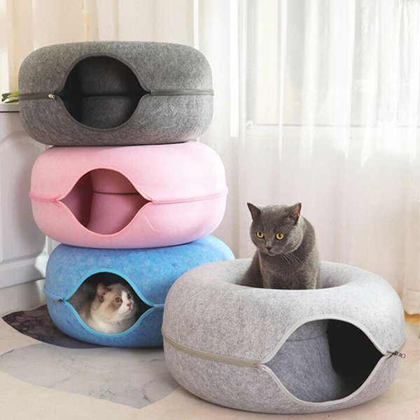 Felynn — Durable Felt Cat Tunnel and Cozy Resting Spot 