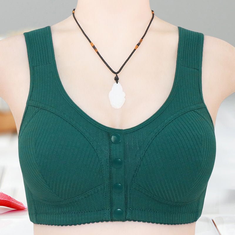 Fern Front-Closure Comfort Bra | Plus Size Lightweight Support for Easy Dressing 