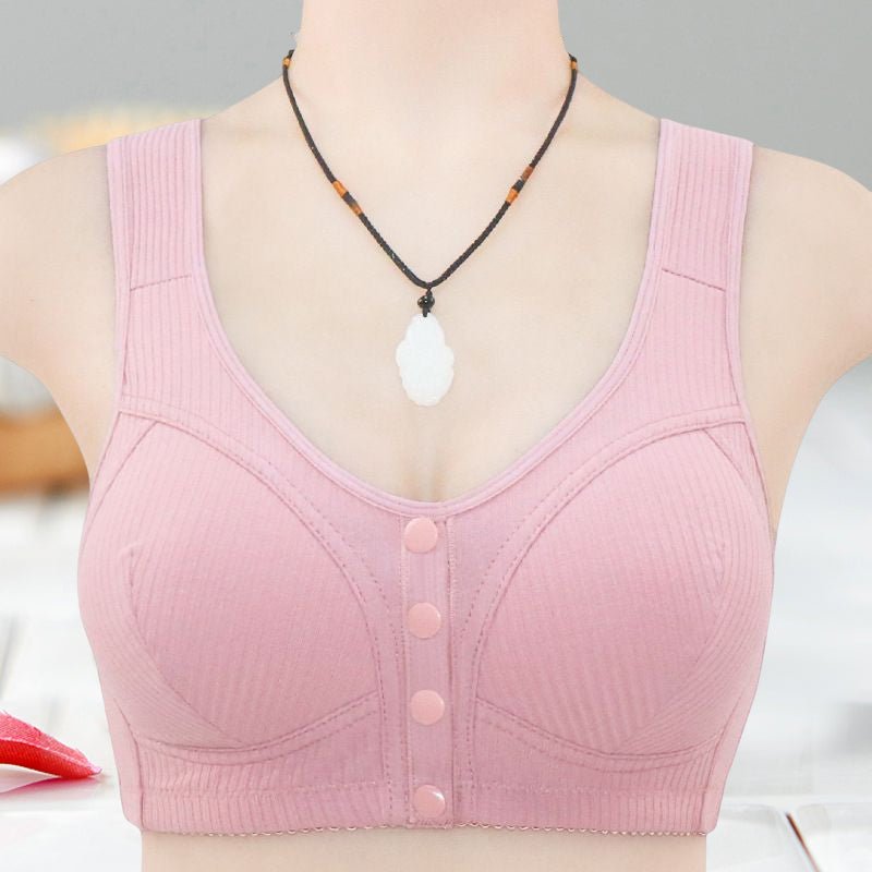 Fern Front-Closure Comfort Bra | Plus Size Lightweight Support for Easy Dressing 