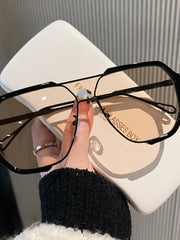 UV Protection Oversized Sunglasses 
