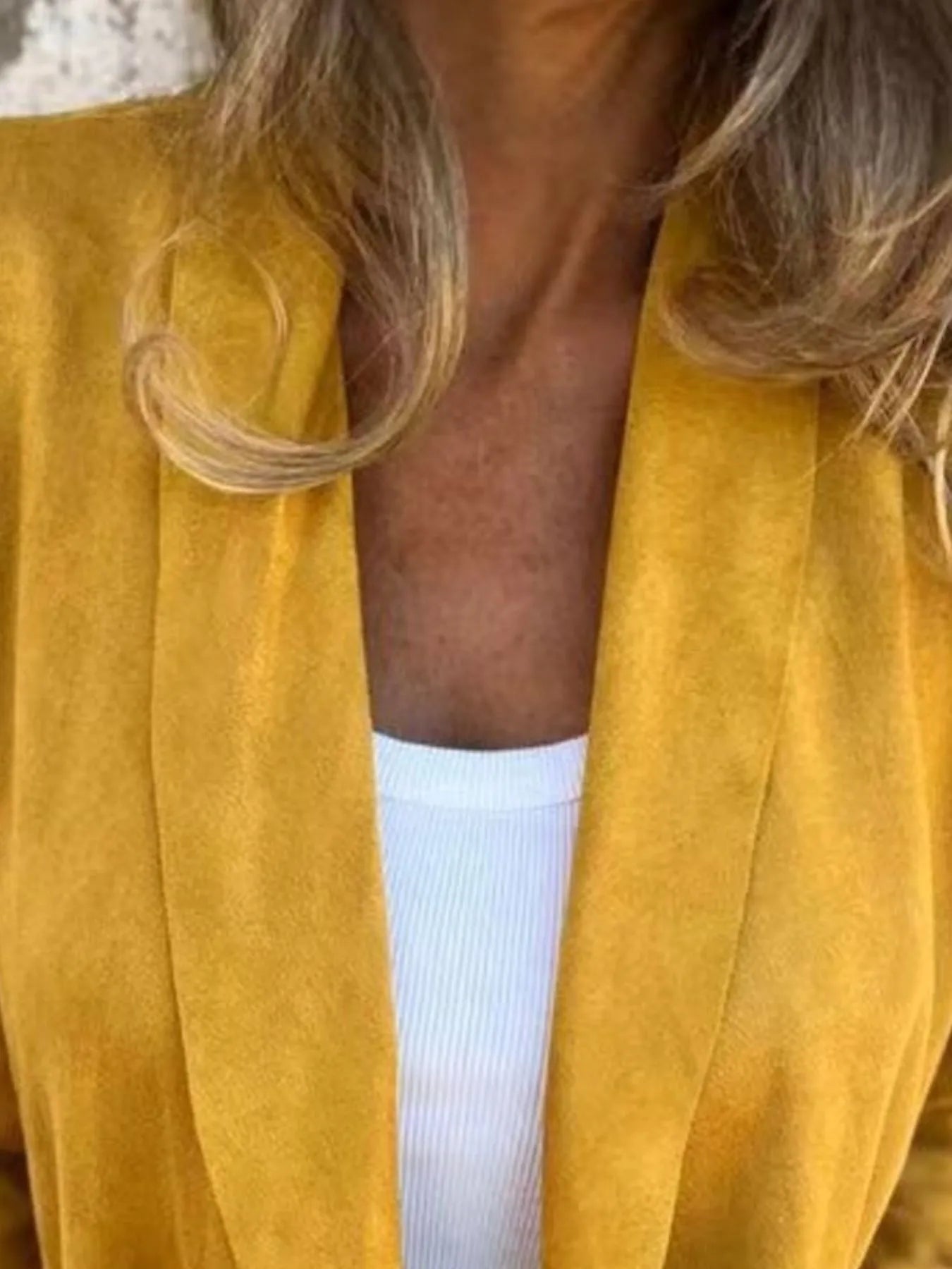 Full Size Open Front Casual Cardigan Plus Size 