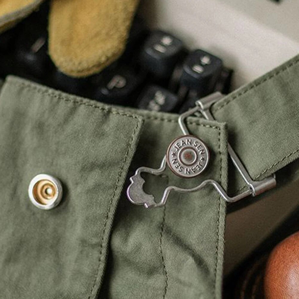 Fitz Men's Work Overalls | Super Durable, Reinforced Material 