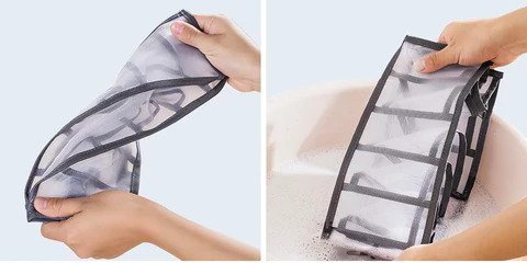 Flexi Grid Organizer - No More Clutter in Your Closet 