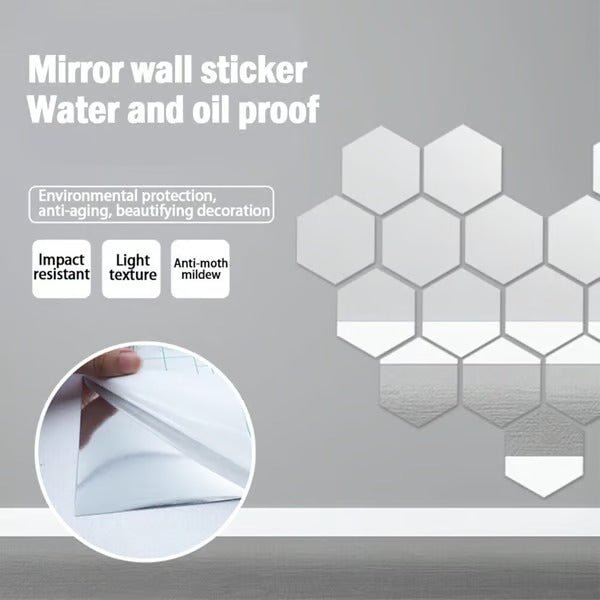 FlexiView Mirror Sheets – Shatterproof Adhesive Mirror Sheets 