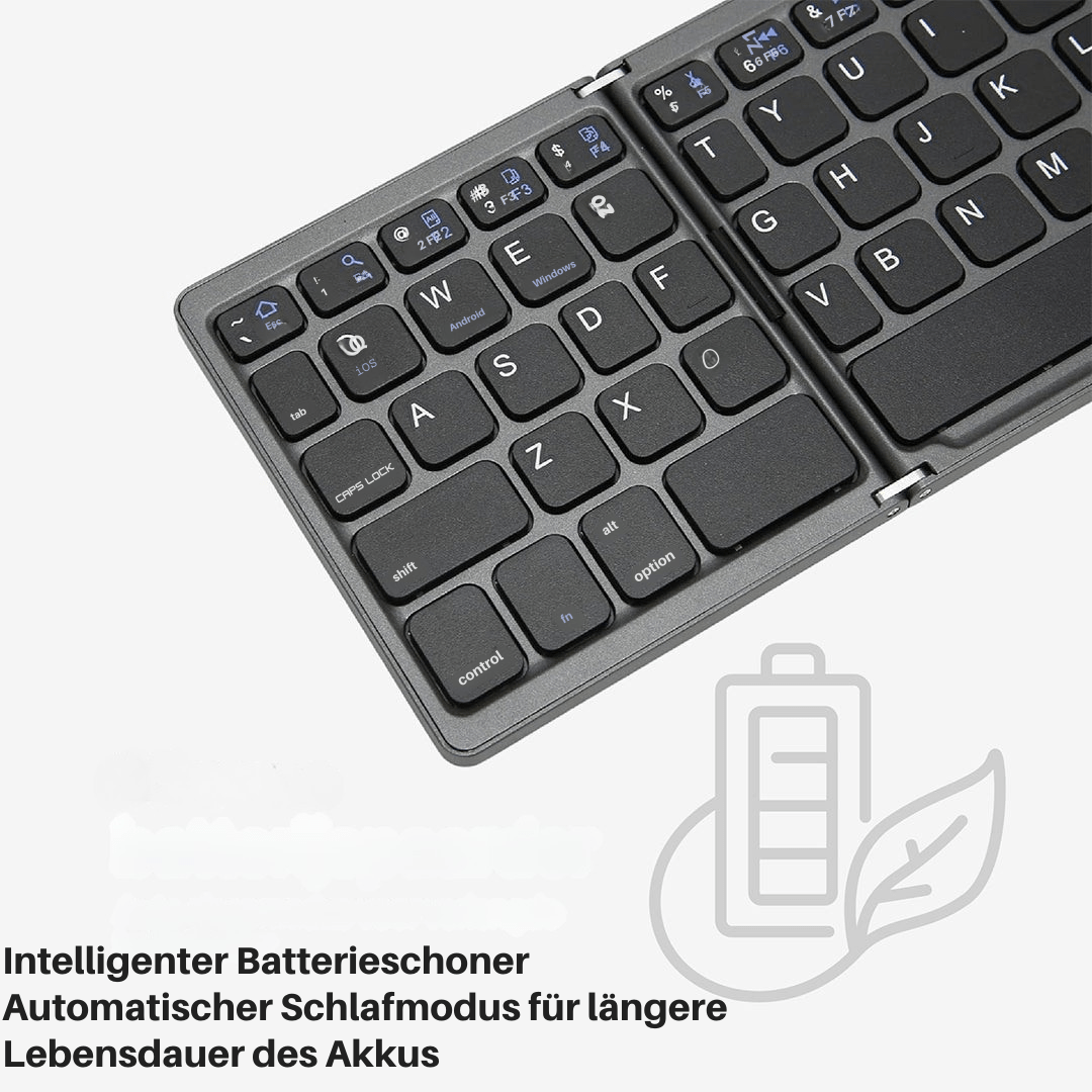 FlexType Mini Bluetooth Keyboard Portable Power Typing 