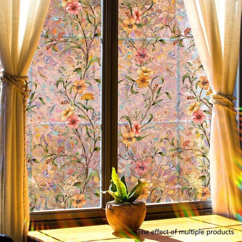 uexim Floral Privacy Film 