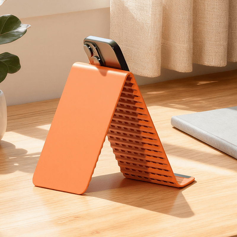 FoldEase Bendable Device Stand | Ultra-Slim Silicone Grip Phone Holder 