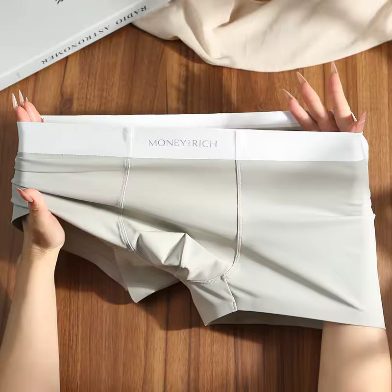Fino Men's Boxers | Ultra-Light Glacier Silk, Adaptive Fit 