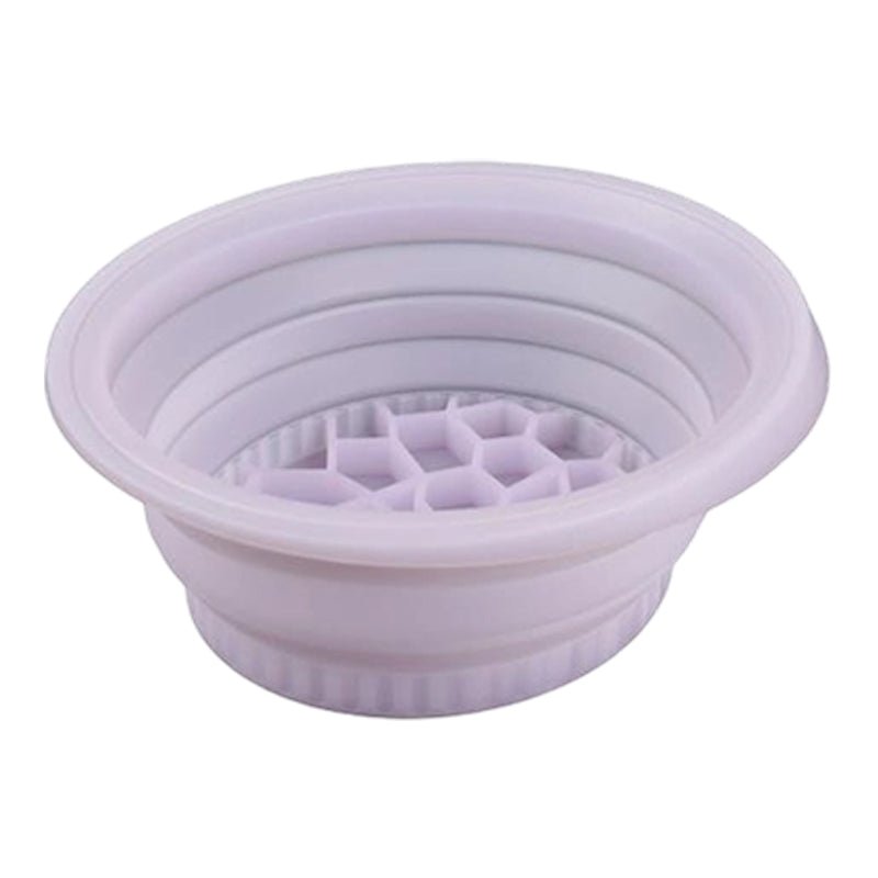 FreshChill Foldable Silicone Facial Basin | 30° Angled Ice-Care Design 
