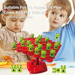 Frog Stack & Balance Skill Game | Family Learning Toy With Dice Play 
