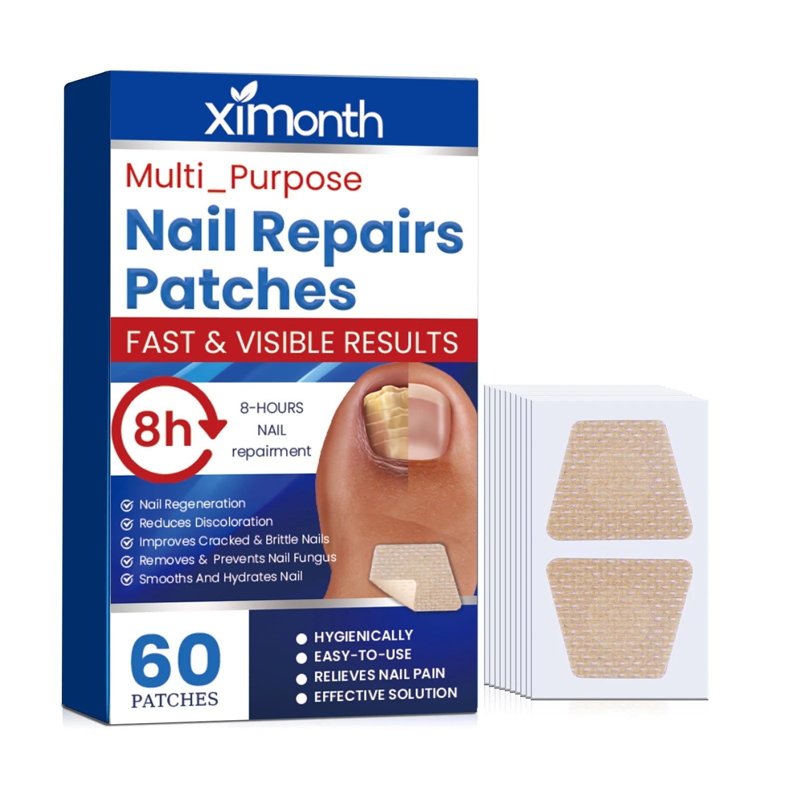 Fungal Nail Restoration Patches 60pcs 