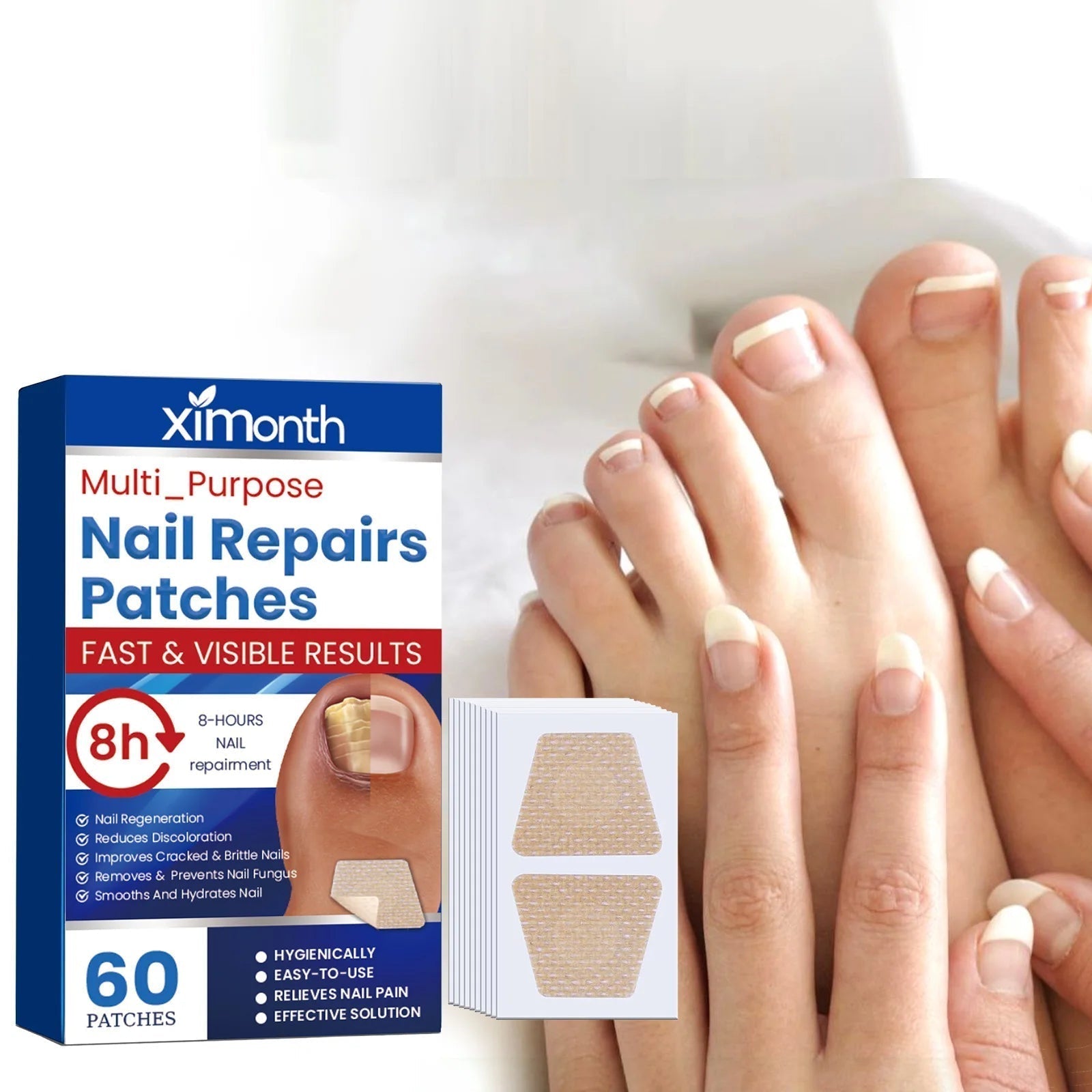 Fungal Nail Restoration Patches 60pcs 