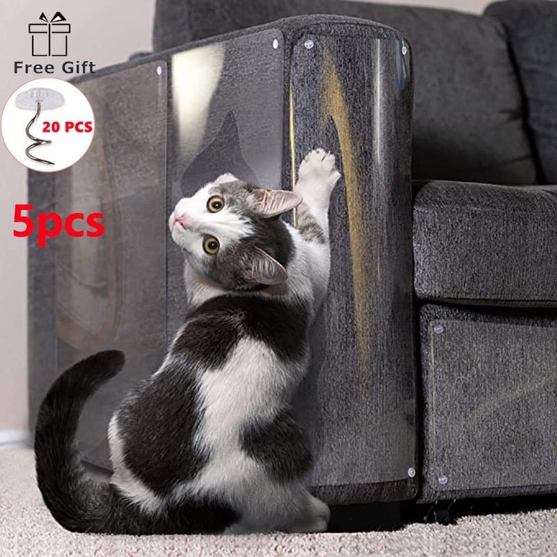 FurniGuard — Transparent Heavy-Duty Cat Scratch Protectors for Furniture 