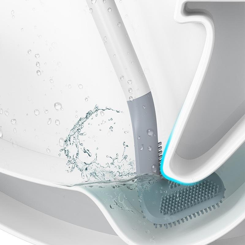 Glimsa Toilet Brush | Give your toilet a sparkling clean even in the hardest-to-reach corners 