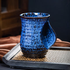 Handcrafted Ceramic Mug with 500ml Capacity – Bold Design and Ergonomic Handle 