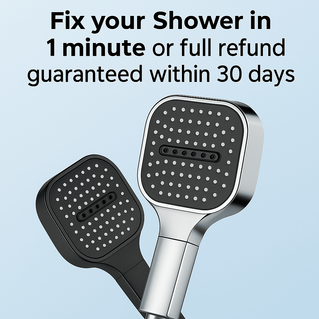 Haven Filtered Shower Head | Turbo Boost Technology, High Pressure 