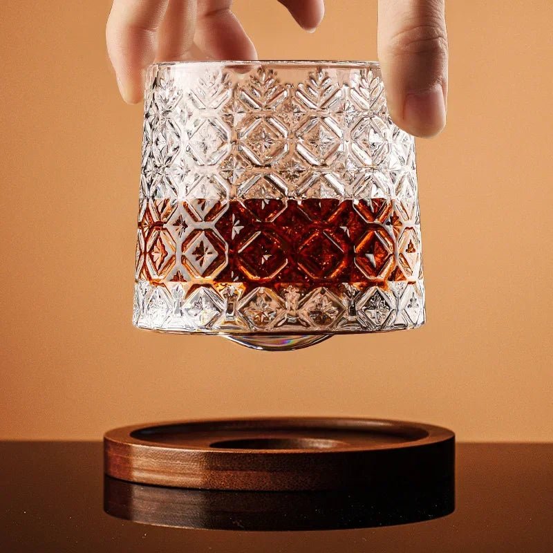 Heavyweight Crystal-Quality Tumblers – Non-Slip Design for Hot and Cold Drinks 