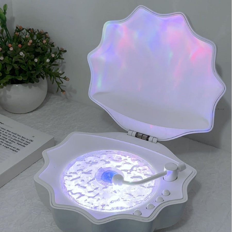 Vinyl Shell Wave Projection Lamp Bluetooth Speaker 