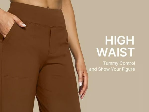 ☀️ Summer Deal!😍Loose High-Waist Business Casual Pants Yoga Pants 