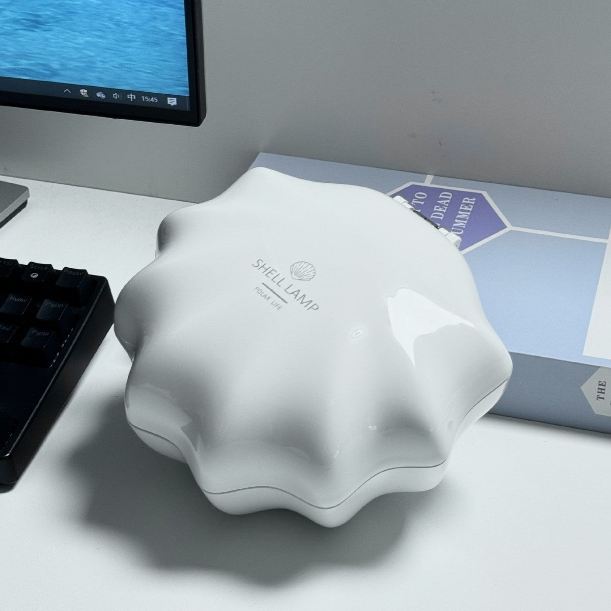 Vinyl Shell Wave Projection Lamp Bluetooth Speaker 