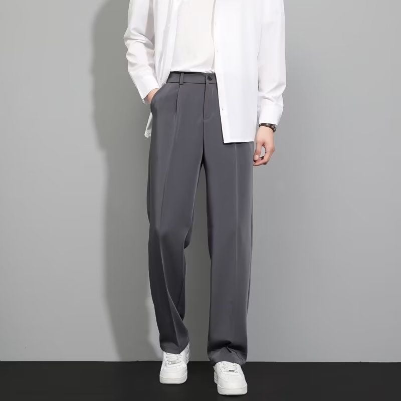 Ivara Breathable Stretch Pants | Elastic Waist, Pockets & Easy-Care Fit 