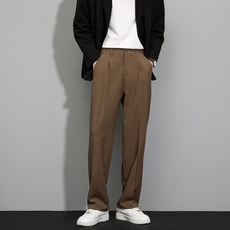 Ivara Breathable Stretch Pants | Elastic Waist, Pockets & Easy-Care Fit 