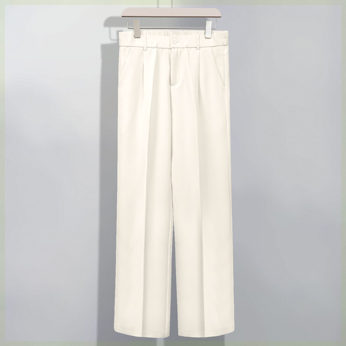 Ivara Breathable Stretch Pants | Elastic Waist, Pockets & Easy-Care Fit 
