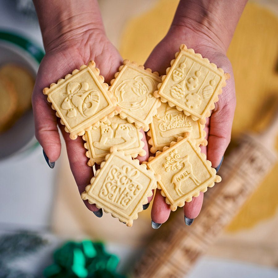 Joyeux Noel Embossed Rolling Pin™ — Turn Every Bake Into a Showstopping Masterpiece That Wows and Delights 