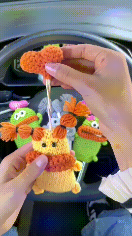 Keepsake Crochet Key Pouch | Yarn Holder for Car Keys & Everyday Keys 