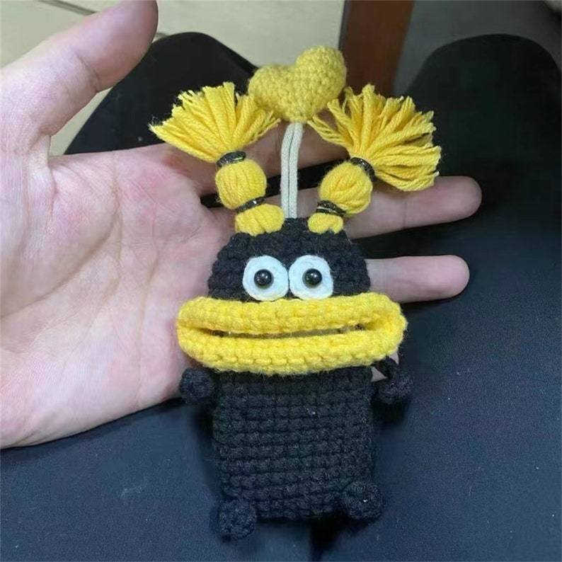 Keepsake Crochet Key Pouch | Yarn Holder for Car Keys & Everyday Keys 
