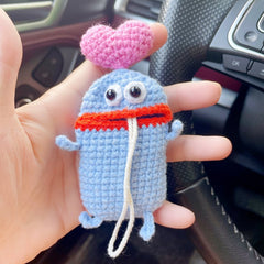 Keepsake Crochet Key Pouch | Yarn Holder for Car Keys & Everyday Keys 