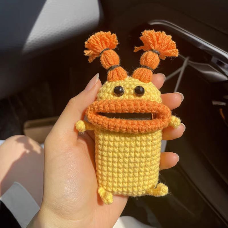 Keepsake Crochet Key Pouch | Yarn Holder for Car Keys & Everyday Keys 