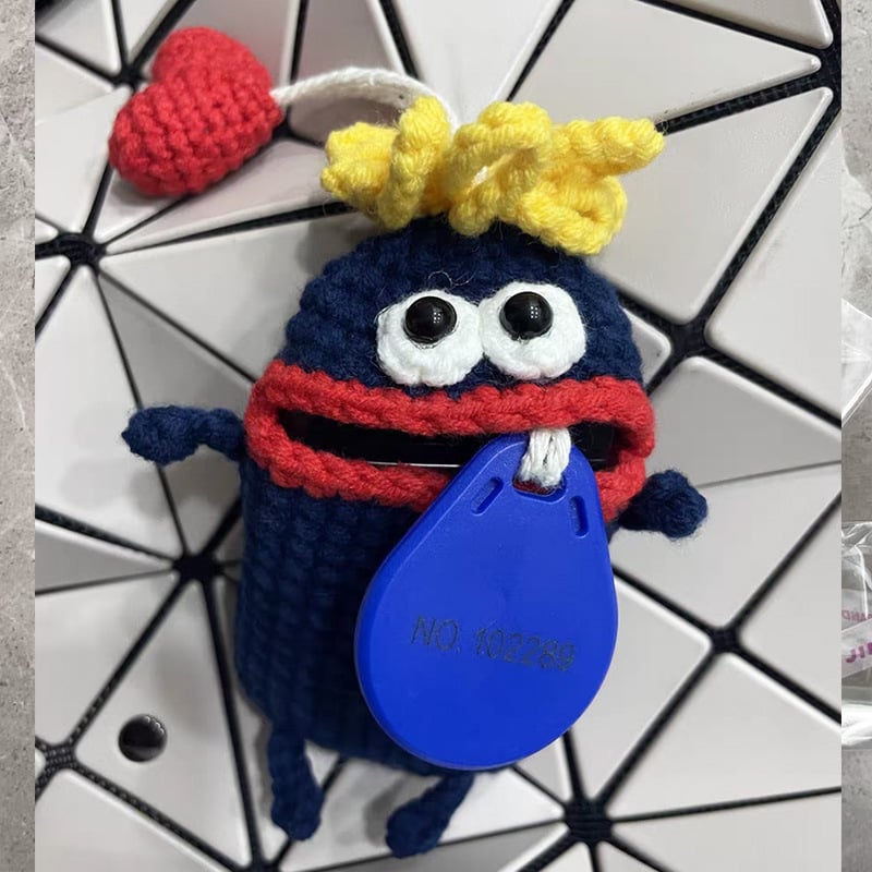 Keepsake Crochet Key Pouch | Yarn Holder for Car Keys & Everyday Keys 