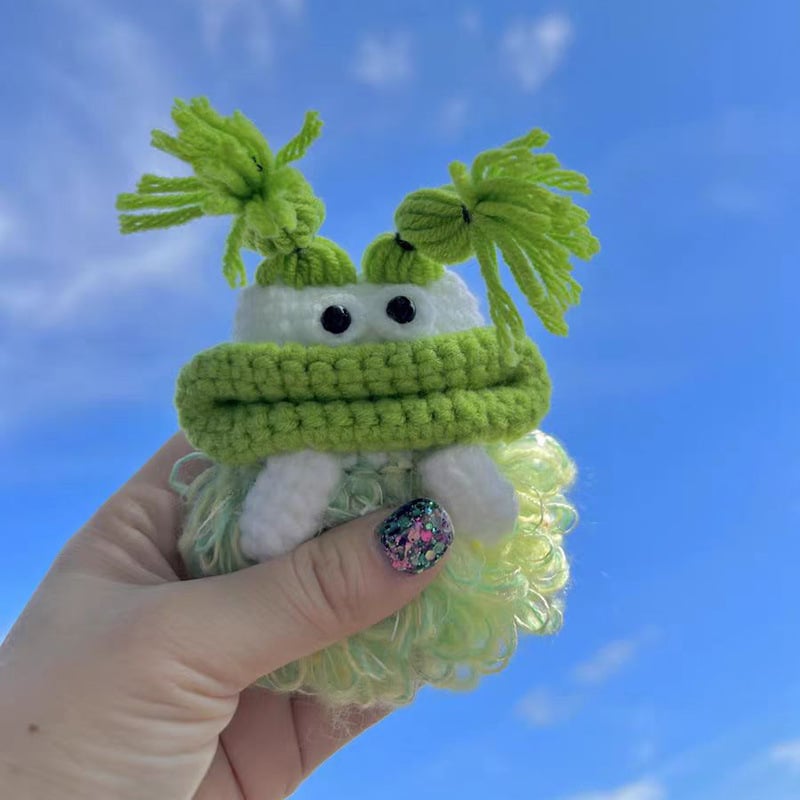 Keepsake Crochet Key Pouch | Yarn Holder for Car Keys & Everyday Keys 