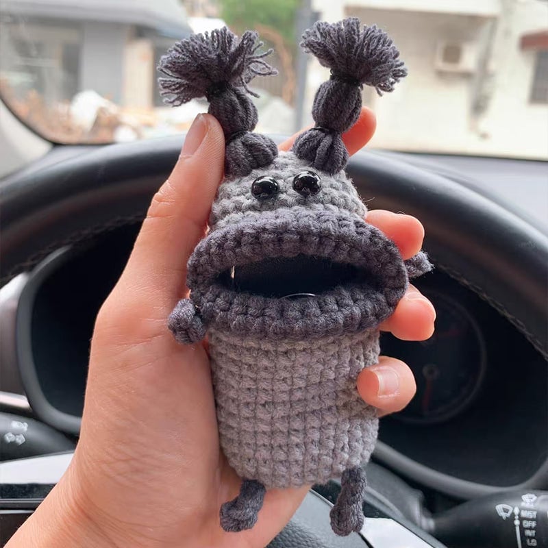 Keepsake Crochet Key Pouch | Yarn Holder for Car Keys & Everyday Keys 