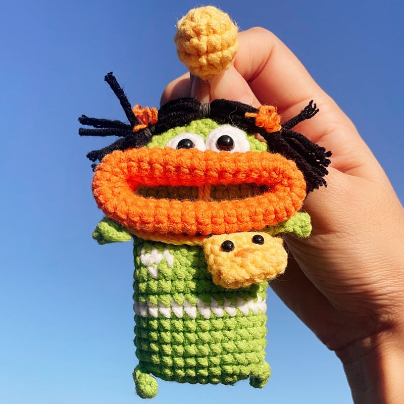Keepsake Crochet Key Pouch | Yarn Holder for Car Keys & Everyday Keys 