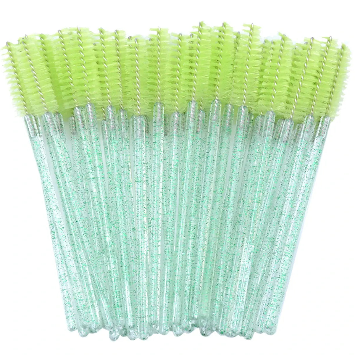 kekelala Crystal Disposable Eyelash & Mascara Wand Brushes, 50-Pack dylinoshop