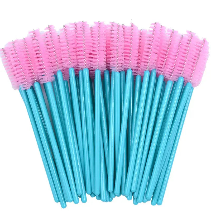 kekelala Crystal Disposable Eyelash & Mascara Wand Brushes, 50-Pack dylinoshop