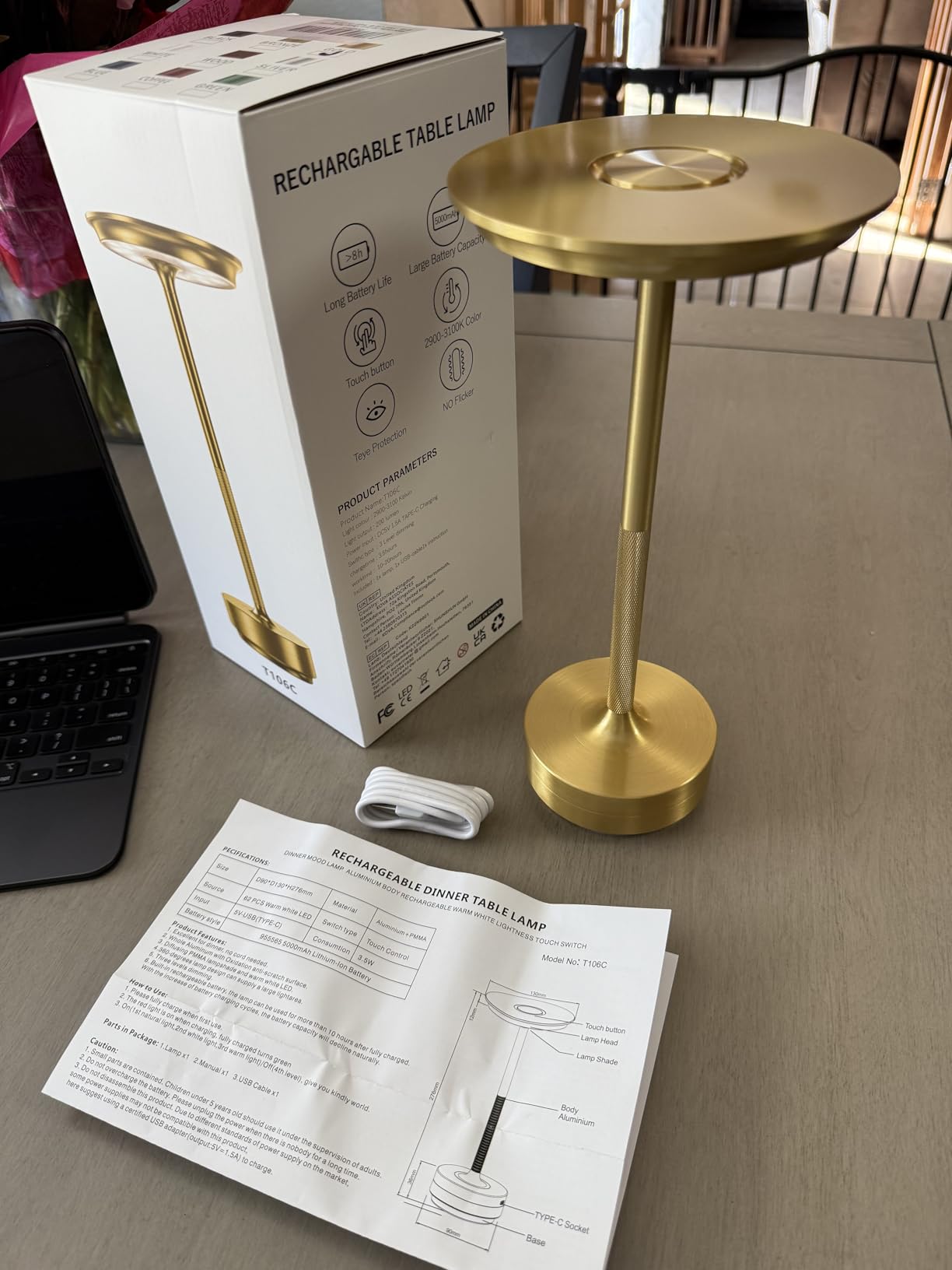 Looks elegant on my table