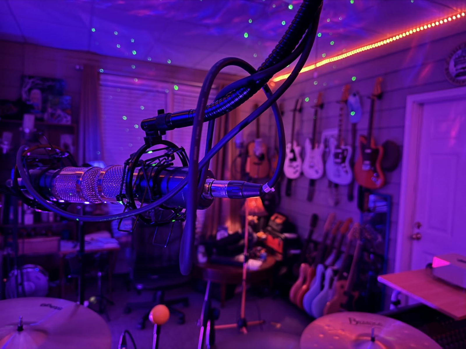 Music-sync lights create playful nights