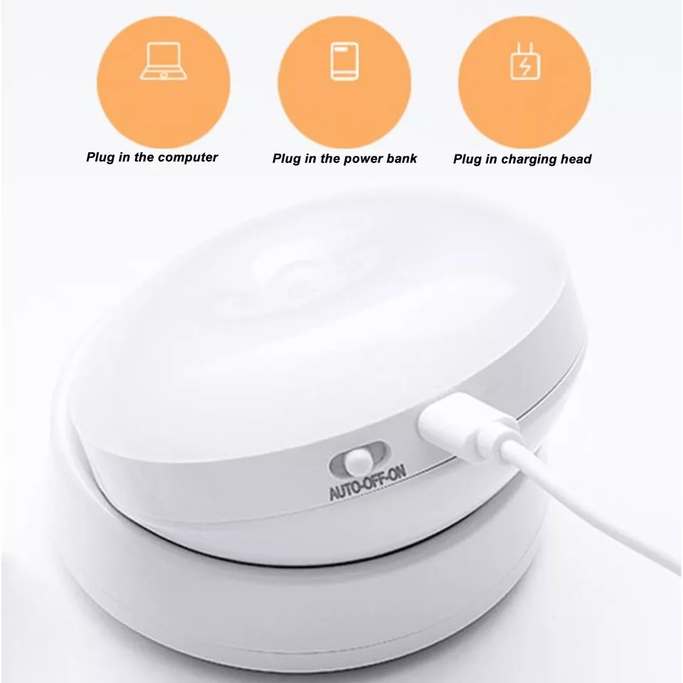 LED Motion Sensor Wall Light – Energy-Efficient Indoor Lighting with Adjustable Direction 
