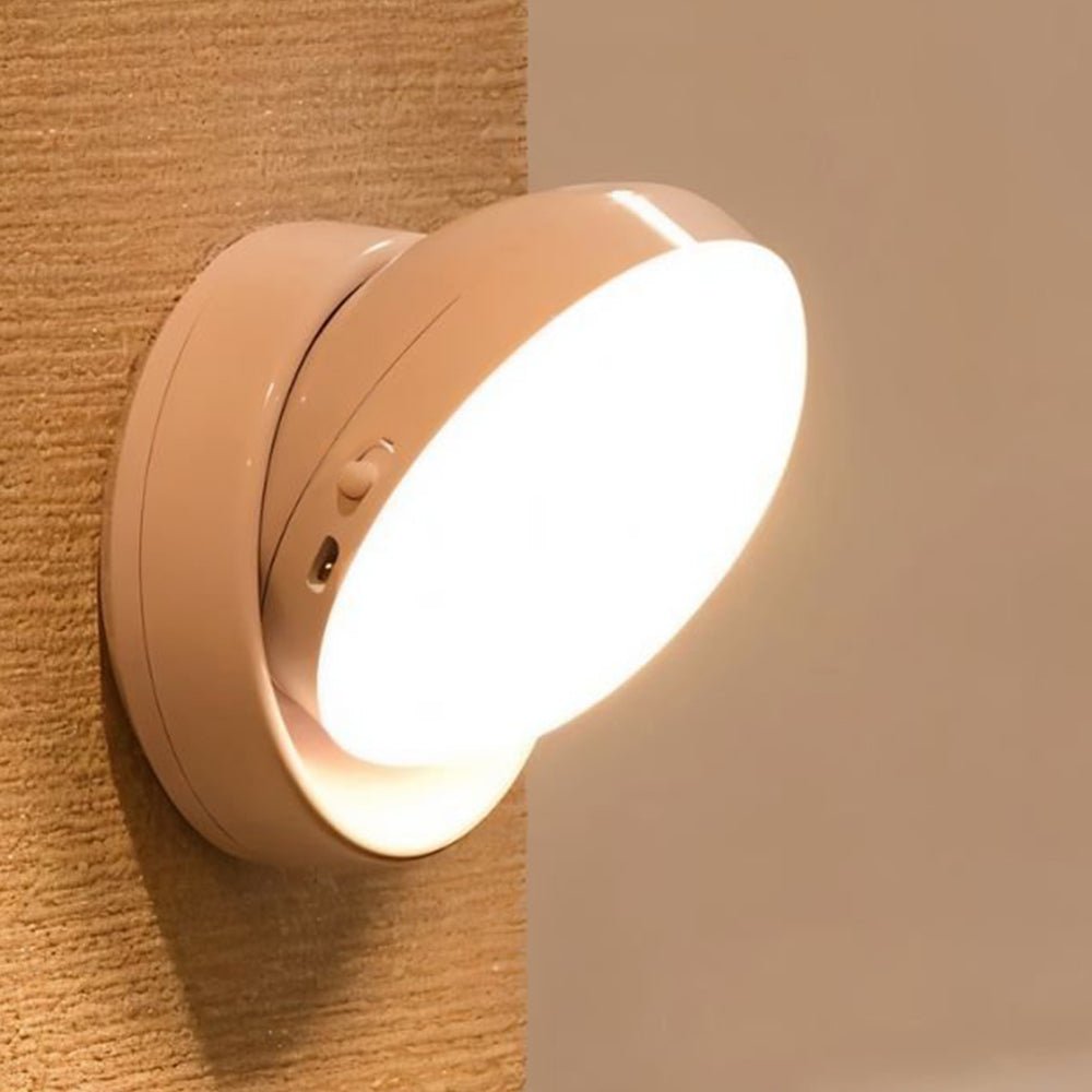 LED Motion Sensor Wall Light – Energy-Efficient Indoor Lighting with Adjustable Direction 