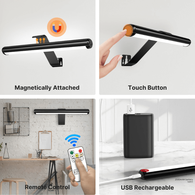 Linea Wireless LED Picture Light | Rechargeable Art Lighting With Remote 
