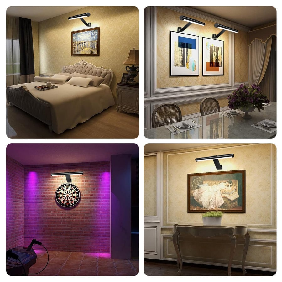 Linea Wireless LED Picture Light | Rechargeable Art Lighting With Remote 