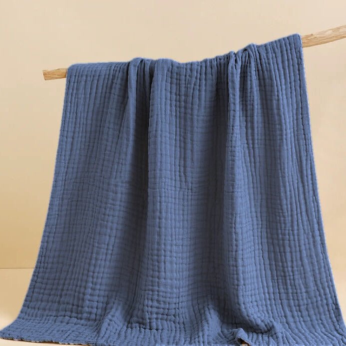 Liora Muslin Cotton Baby Swaddle Blanket – Breathable and Soft for All Stages 