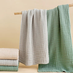 Liora Muslin Cotton Baby Swaddle Blanket – Breathable and Soft for All Stages 