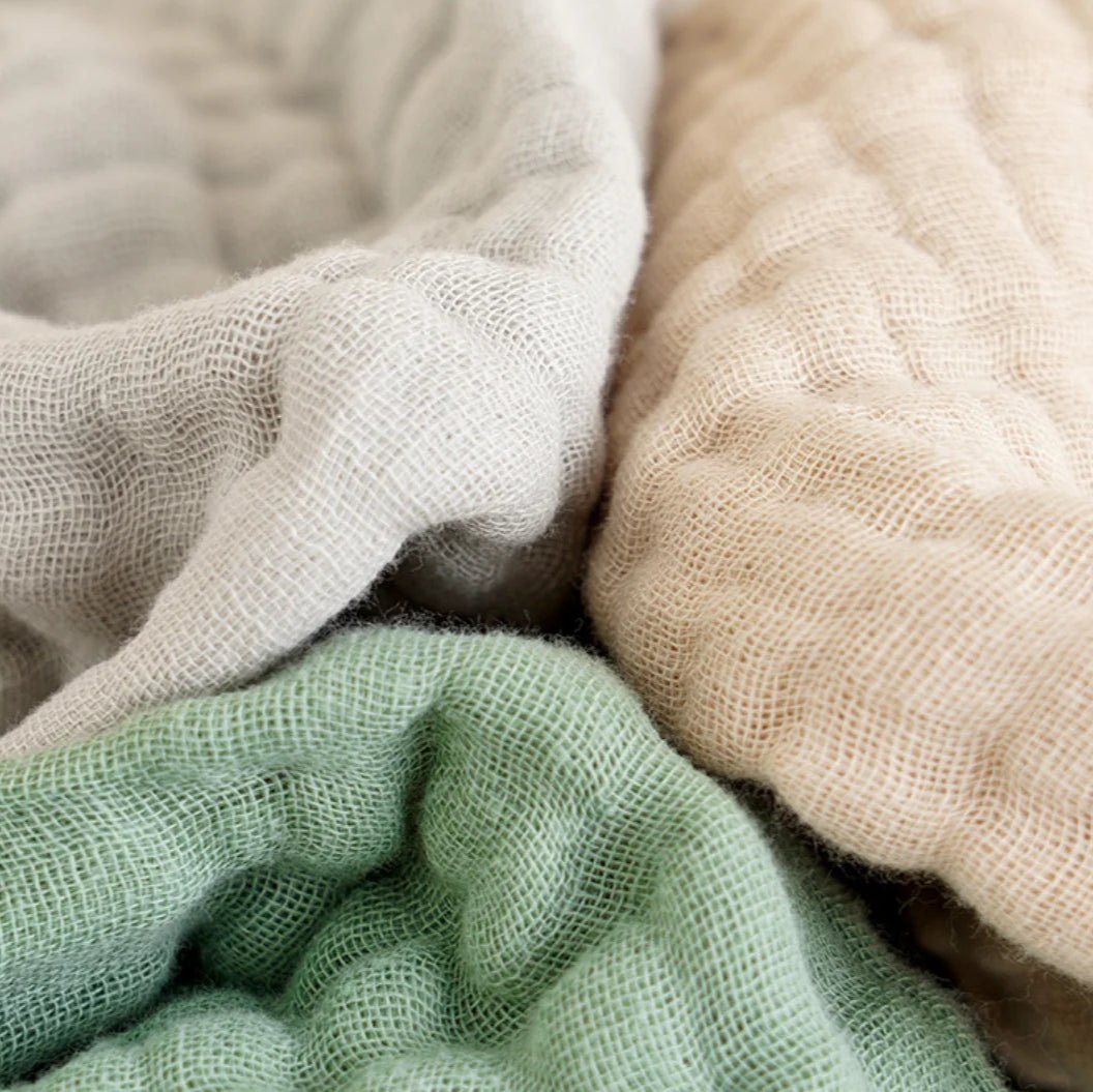 Liora Muslin Cotton Baby Swaddle Blanket – Breathable and Soft for All Stages 