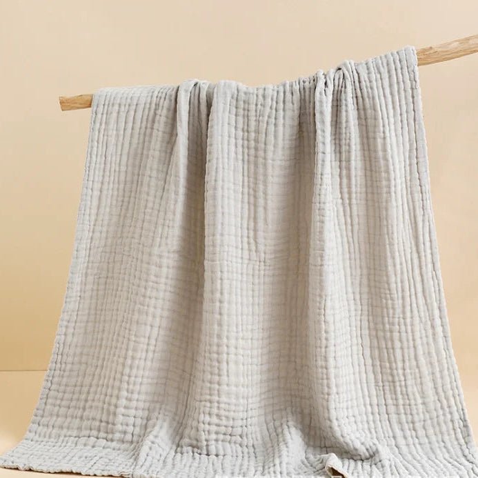 Liora Muslin Cotton Baby Swaddle Blanket – Breathable and Soft for All Stages 