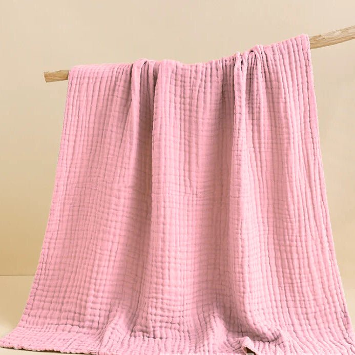 Liora Muslin Cotton Baby Swaddle Blanket – Breathable and Soft for All Stages 
