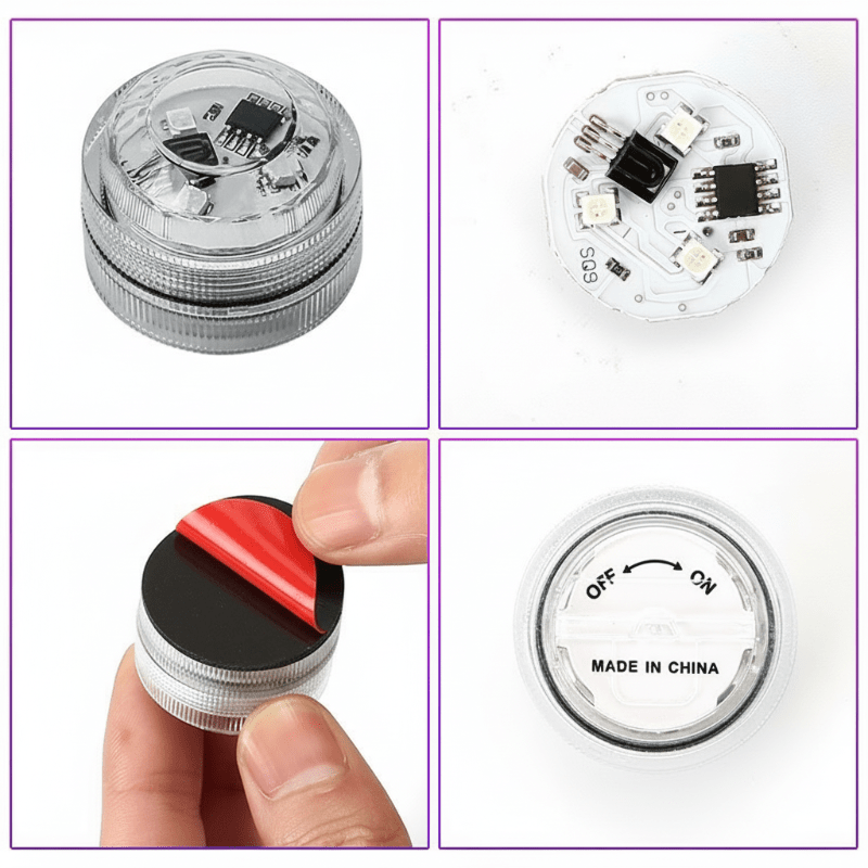 Lucent Drive 13-Color Car Interior LED Lights | Remote-Controlled Wireless Accent Kit 
